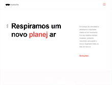 Tablet Screenshot of mustache.com.br