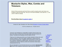 Tablet Screenshot of mustache.net